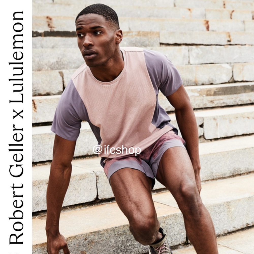 NWT Lululemon × Robert Geller Take the Moment Shirt In Gray Mauve S